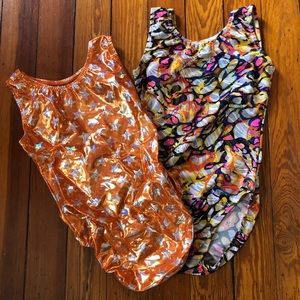 Sparkly gymnastics Leotards